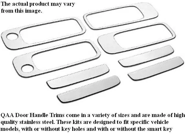 Money Back Guarantee CADILLAC SEDAN DEVILLE 4dr QAA Stainless 8pcs Door Handle Accent DH34246