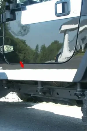 JEEP WRANGLER 2dr QAA Stainless 4pcs Rocker Panel Trim TH45090 Editor’s Pick