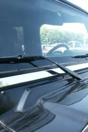 JEEP WRANGLER 2dr QAA Stainless 1pcs Windshield Accent WT45090 Last Chance