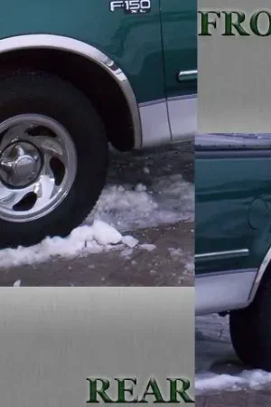 NAVIGATOR 4dr QAA Molded Stainless 4pcs Wheel Well Fender Trim WZ37383 Bargain