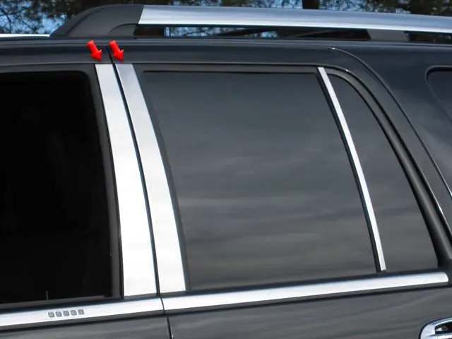 LINCOLN NAVIGATOR 4dr QAA Stainless 4pcs Pillar Trim PP37383 Order Now