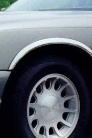 GRAND MARQUIS 4dr QAA Molded Stainless 4pcs Wheel Well Fender Trim WZ38483 Free Shipping