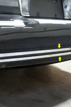 MERCURY GRAND MARQUIS 4dr QAA Stainless 2pcs Rear Bumper Accent RB38480 Original