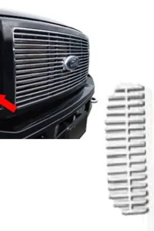 FORD F-250 and F-350 SUPER DUTY 2/4dr QAA 2pcs Grille Accent SGB39321 Modern