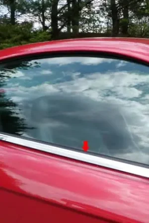 FORD MUSTANG 2dr QAA Stainless 4pcs Window Sill Accent WS39351 Latest