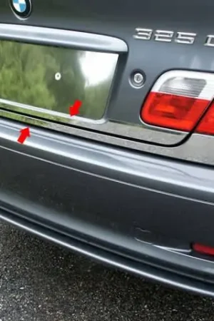 Save Now BMW 3 SERIES 2dr QAA Stainless 2pcs Rear Deck Accent RD25900