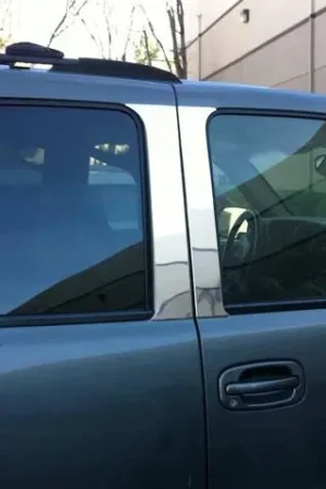 GMC YUKON 4dr QAA Stainless 4pcs Pillar Trim PP40198 Last Chance