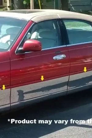 Viral LINCOLN TOWN CAR 4dr QAA Stainless 8pcs Rocker Panel Trim TH40689