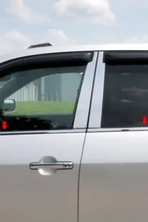 ACURA MDX 4dr QAA Stainless 4pcs Window Sill Accent WS21297 Time-Limited