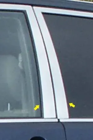 Seasonal Sale TOYOTA HIGHLANDER 4dr QAA Stainless 4pcs Pillar Trim PP24110