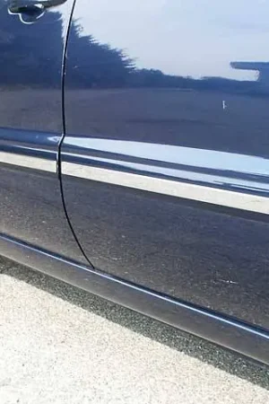 Fast Shipping TOYOTA HIGHLANDER 4dr QAA Stainless 4pcs Rocker Panel Trim TH24110