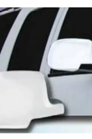 CADILLAC ESCALADE 4dr QAA Chrome ABS plastic 2pcs Mirror Cover MC40198 Same Day Shipping