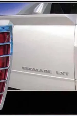 Trending ESCALADE 4dr QAA Chrome ABS plastic 2pcs Tail Light Bezels TL42257