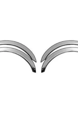 TRAILBLAZER 4dr QAA Molded Stainless 4pcs Wheel Well Fender Trim WZ42291 Warranty Included