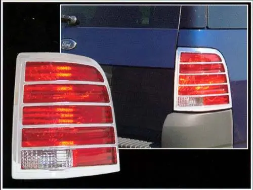 FORD EXPLORER 4dr QAA Chrome ABS plastic 2pcs Tail Light Bezels TL43305 Don’t Miss Out
