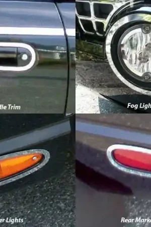 Markdown FORD THUNDERBIRD 2dr QAA Stainless 8pcs Marker Light Accent ML43670