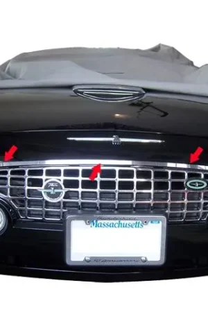 Best Price FORD THUNDERBIRD 2dr QAA Stainless 1pcs Grille Accent SG43670