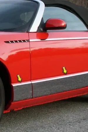 FORD THUNDERBIRD 2dr QAA Stainless 6pcs Rocker Panel Trim TH43670 Get Yours