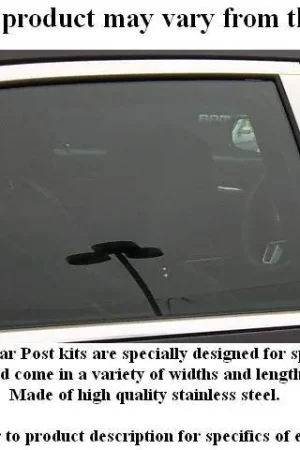 Fits Infiniti I35 4dr QAA Stainless 6pcs Pillar Trim PP22046 Last Chance