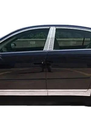 Fits Nissan ALTIMA 4dr QAA Stainless 8pcs Rocker Panel Trim TH25550 Big Sale