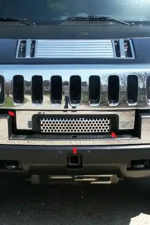 HUMMER H2 4dr QAA Stainless 7pcs Front Bumper Accent HV43009 Last Chance