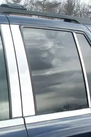 Time-Limited ISUZU ASCENDER 4dr QAA Stainless 6pcs Pillar Trim PP42294