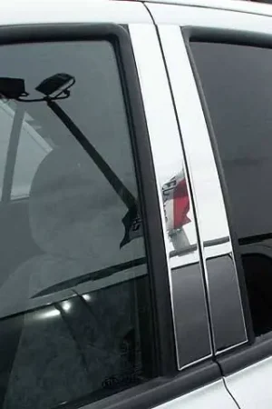 KIA SORENTO 4dr QAA Stainless 4pcs Pillar Trim PP23820 Price Cut