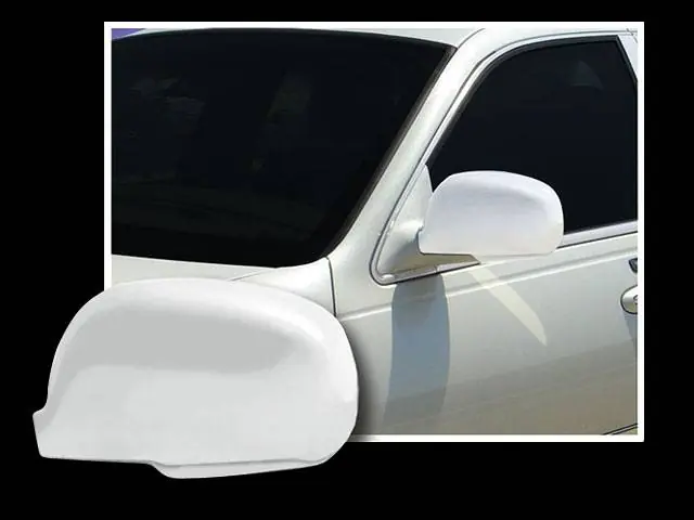 LINCOLN TOWN CAR 4dr QAA Chrome ABS plastic 2pcs Mirror Cover MC43680 Handmade