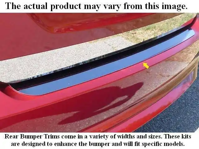 Must Have LINCOLN TOWN CAR 4dr QAA Stainless 1pcs Rear Bumper Accent RB43680