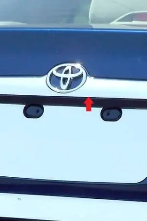 TOYOTA COROLLA 4dr QAA Stainless 1pcs License Plate Bar Accent LB24112 Best Price