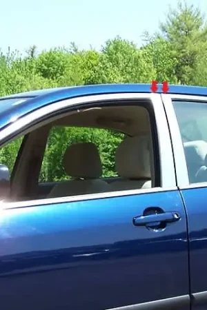 TOYOTA COROLLA 4dr QAA Stainless 8pcs Pillar Trim PP24114 Big Sale