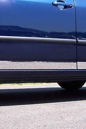 TOYOTA COROLLA 4dr QAA Stainless 4pcs Rocker Panel Trim TH24113 Authentic