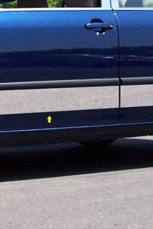 Trusted Brand TOYOTA COROLLA 4dr QAA Stainless 8pcs Rocker Panel Trim TH24112