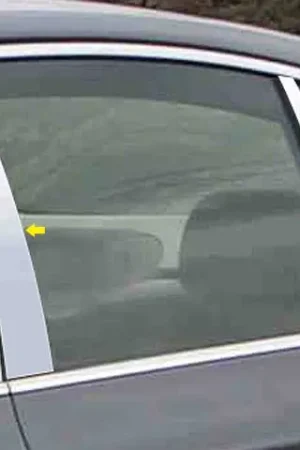 BMW 5 SERIES 4dr QAA Stainless 6pcs Pillar Trim PP25931 Original