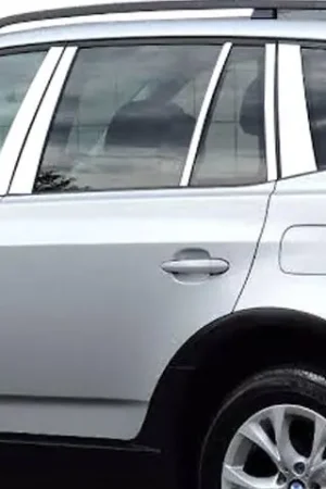 Budget BMW X3 4dr QAA Stainless 10pcs Pillar Trim PP25942