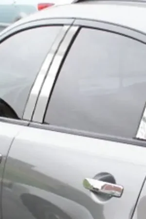 Reduced Price Fits Infiniti FX35 4dr QAA Stainless 8pcs Pillar Trim PP24047