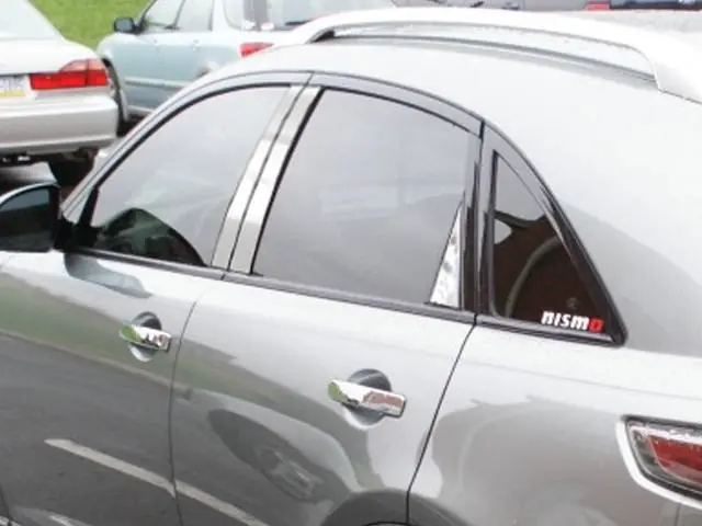 Fits Infiniti FX35 4dr QAA Stainless 6pcs Pillar Trim PP24046 Free Shipping