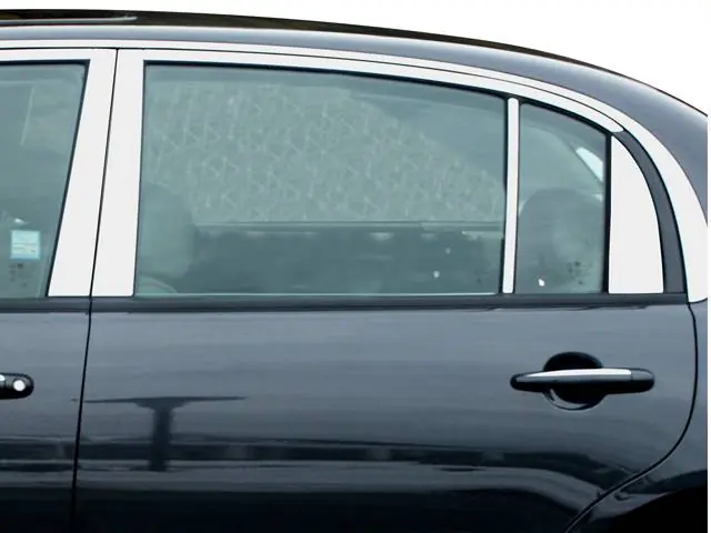 Free Shipping KIA AMANTI 4dr QAA Stainless 8pcs Pillar Trim PP24802