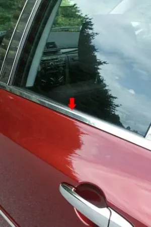 One Day Deal MAZDA MAZDA3 5dr QAA Stainless 4pcs Window Sill Accent WS27750