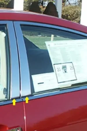 Fits Nissan MAXIMA 4dr QAA Stainless 6pcs Pillar Trim PP24541 Warranty Included