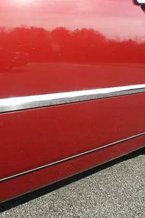 Fits Nissan MAXIMA 4dr QAA Stainless 4pcs Rocker Panel Trim TH24540 Genuine