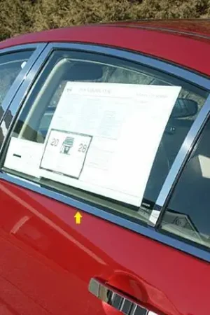 Fits Nissan MAXIMA 4dr QAA Stainless 4pcs Window Sill Accent WS24540 Fast Shipping