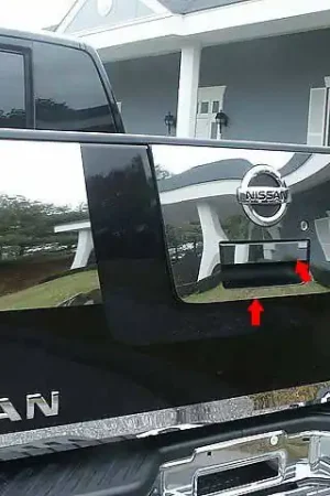 Big Sale Fits Nissan TITAN 2/4dr QAA Stainless 4pcs Tailgate Handle Accent TGH24521