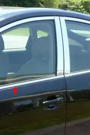 Super Sale TOYOTA PRIUS 4dr QAA Stainless 4pcs Window Sill Accent WS24135