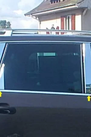 New Release VOLKSWAGEN TOUAREG Crew Cab QAA Stainless 6pcs Pillar Trim PP24641