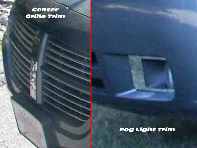 Mega Sale DODGE MAGNUM 4dr QAA Stainless 4pcs Front Bumper Accent FP45920