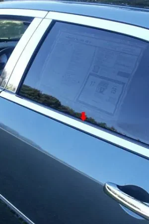 Affordable DODGE MAGNUM 4dr QAA Stainless 4pcs Window Sill Accent WS45920