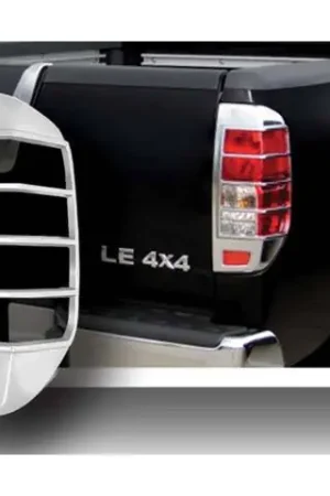 FRONTIER 2/4dr QAA Chrome ABS plastic 2pcs Tail Light Bezels TL25510 Limited Time