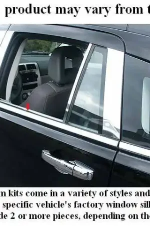 SUBARU LEGACY 4dr QAA Stainless 4pcs Window Sill Accent WS25445 Handmade