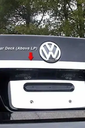 VOLKSWAGEN JETTA 4dr QAA Stainless 1pcs Rear Deck Accent RD25666 Factory Price